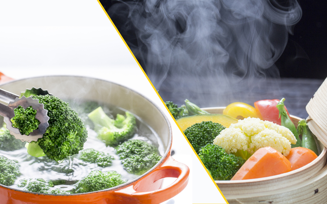 The good life Comparison of Healthy Cooking Techniques